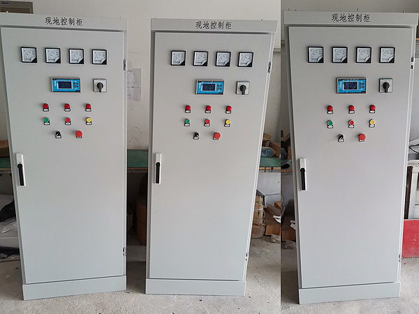 閘控柜：現(xiàn)地遠(yuǎn)程閘控柜裝配調(diào)試完工，打包待發(fā)貨